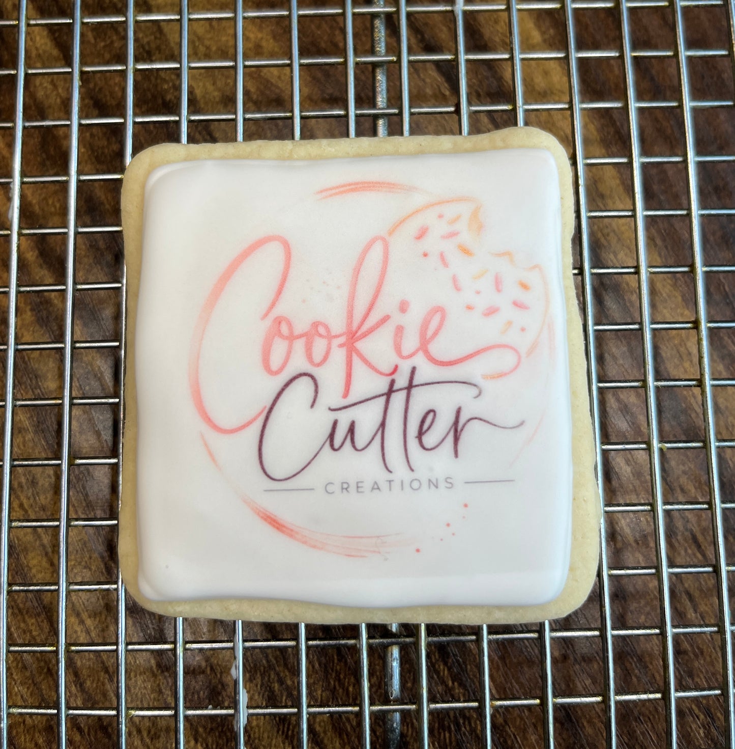 Photo, Logo & Custom Art Print Cookies