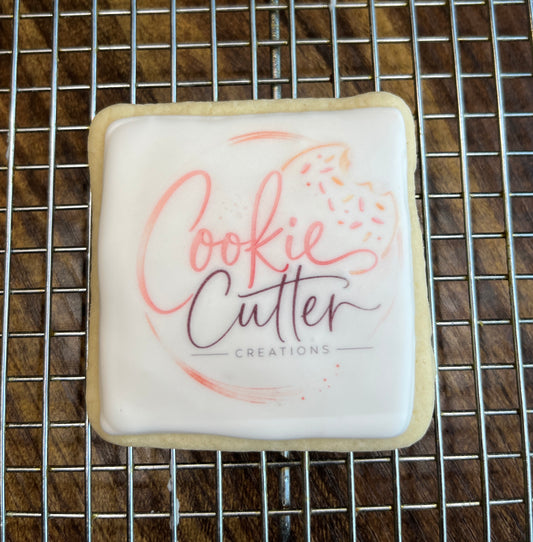Photo, Logo & Custom Art Print Cookies